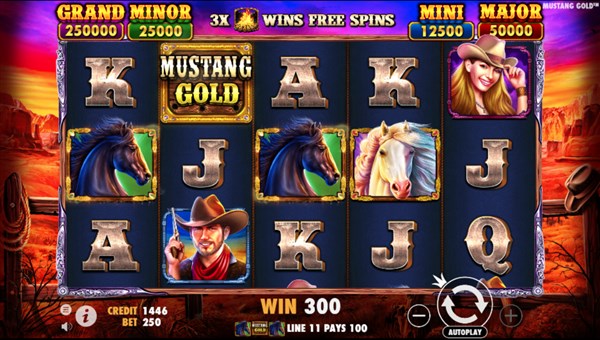 Mustang slot machine